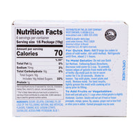 Sonic Ocean Water Gelatin - 3.94oz  Nutrition Facts Ingredients