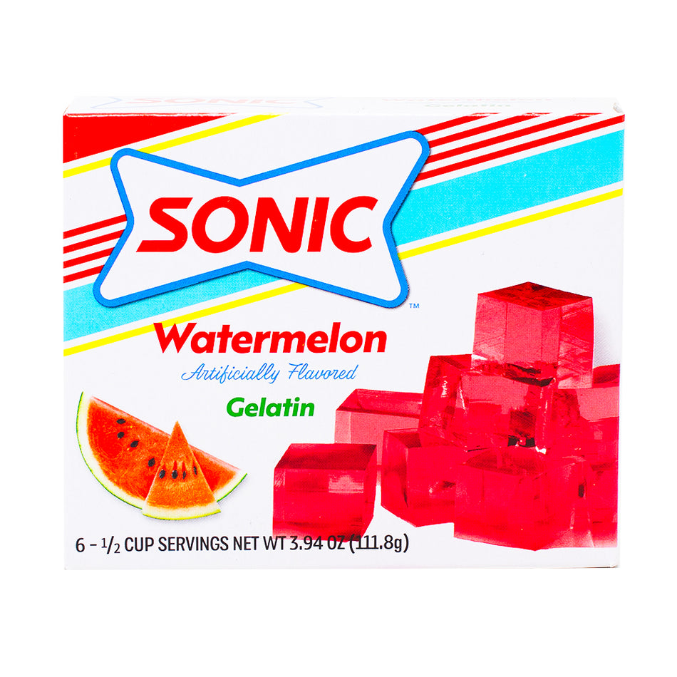 Sonic Watermelon Gelatin - 3.94oz