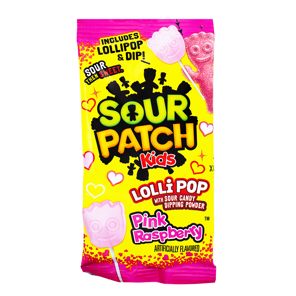 Sour Patch Kids Lollipop with Sour Dipping Powder 20ct - 10.58oz