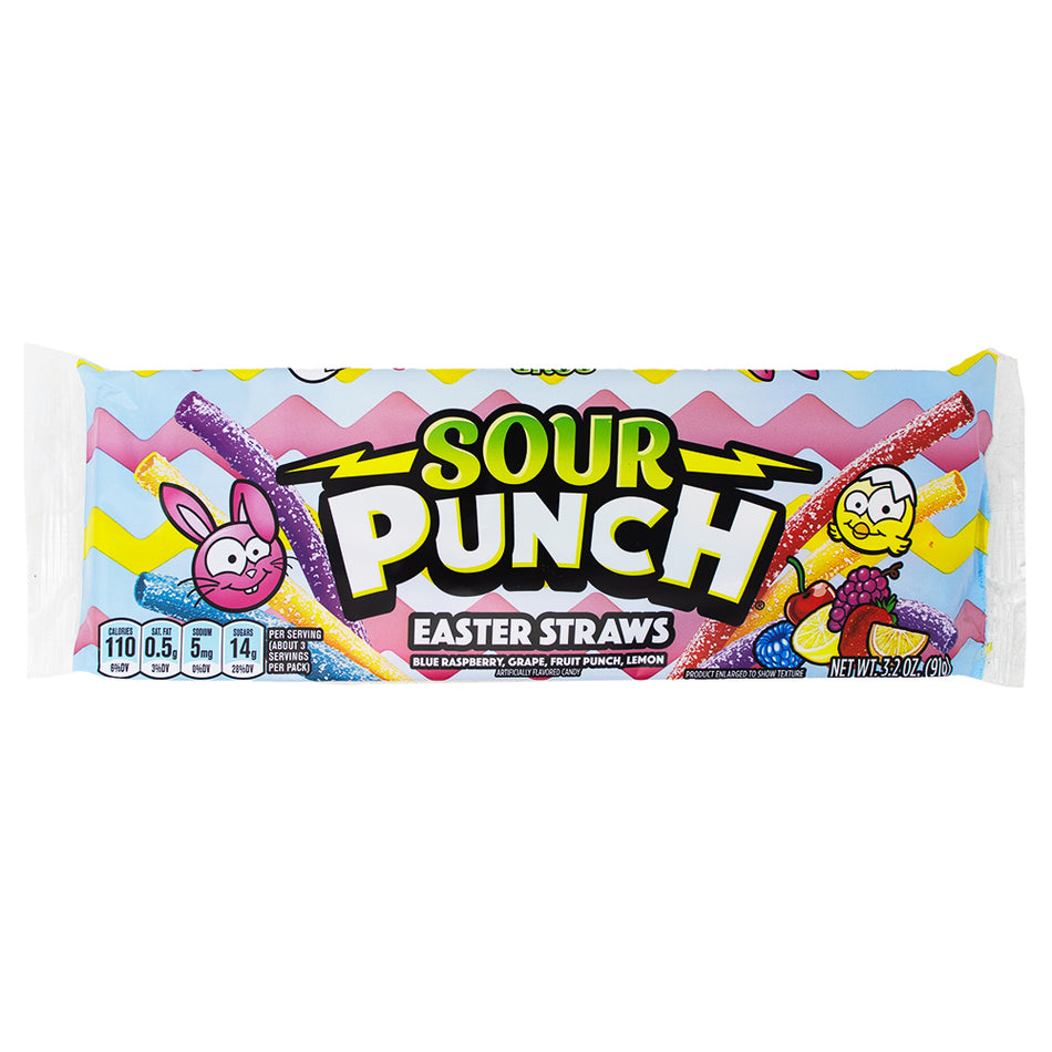 Sour Punch Easter Straws - 3.2oz