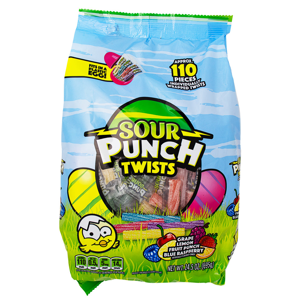 Sour Punch Easter Mix Twists - 24.5oz