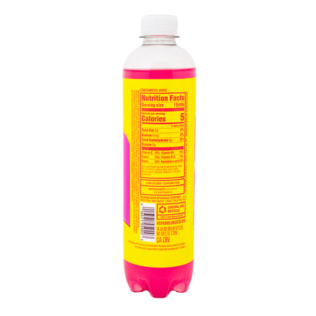 Sparkling Ice Starburst Strawberry Zero Sugar - 502.8mL  Nutrition Facts Ingredients