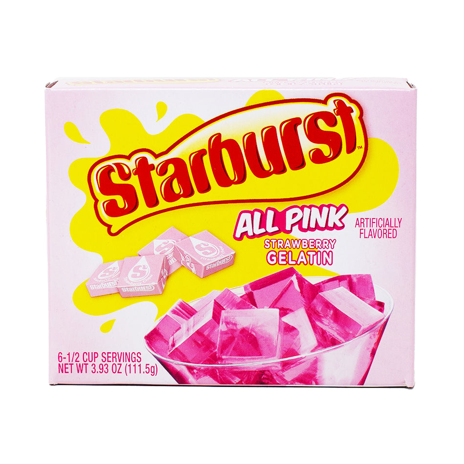 Starburst All Pink Gelatin Dessert Mix - 3.93oz