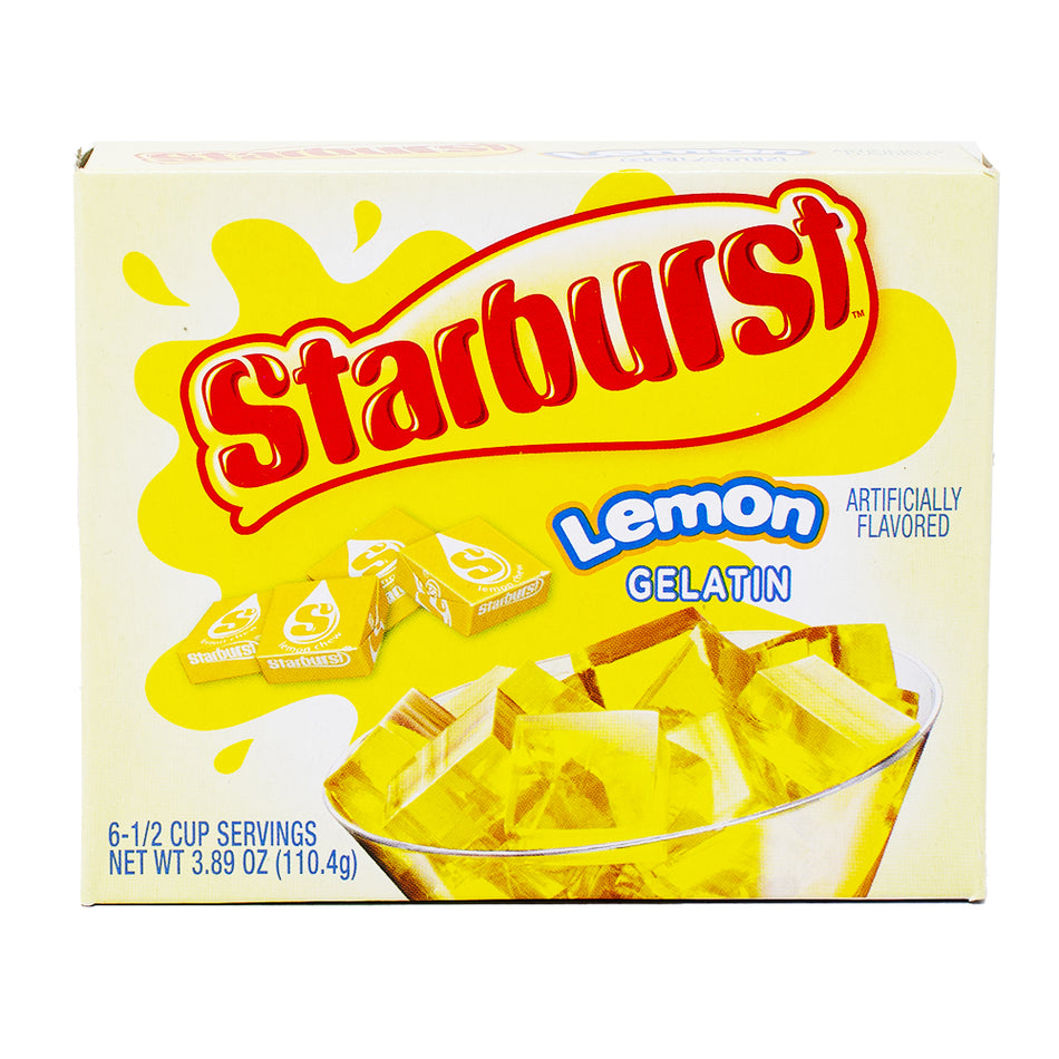 Starburst Lemon Gelatin  Dessert Mix - 3.89oz
