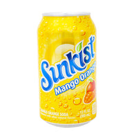 Sunkist Mango Orange Soda - 355mL