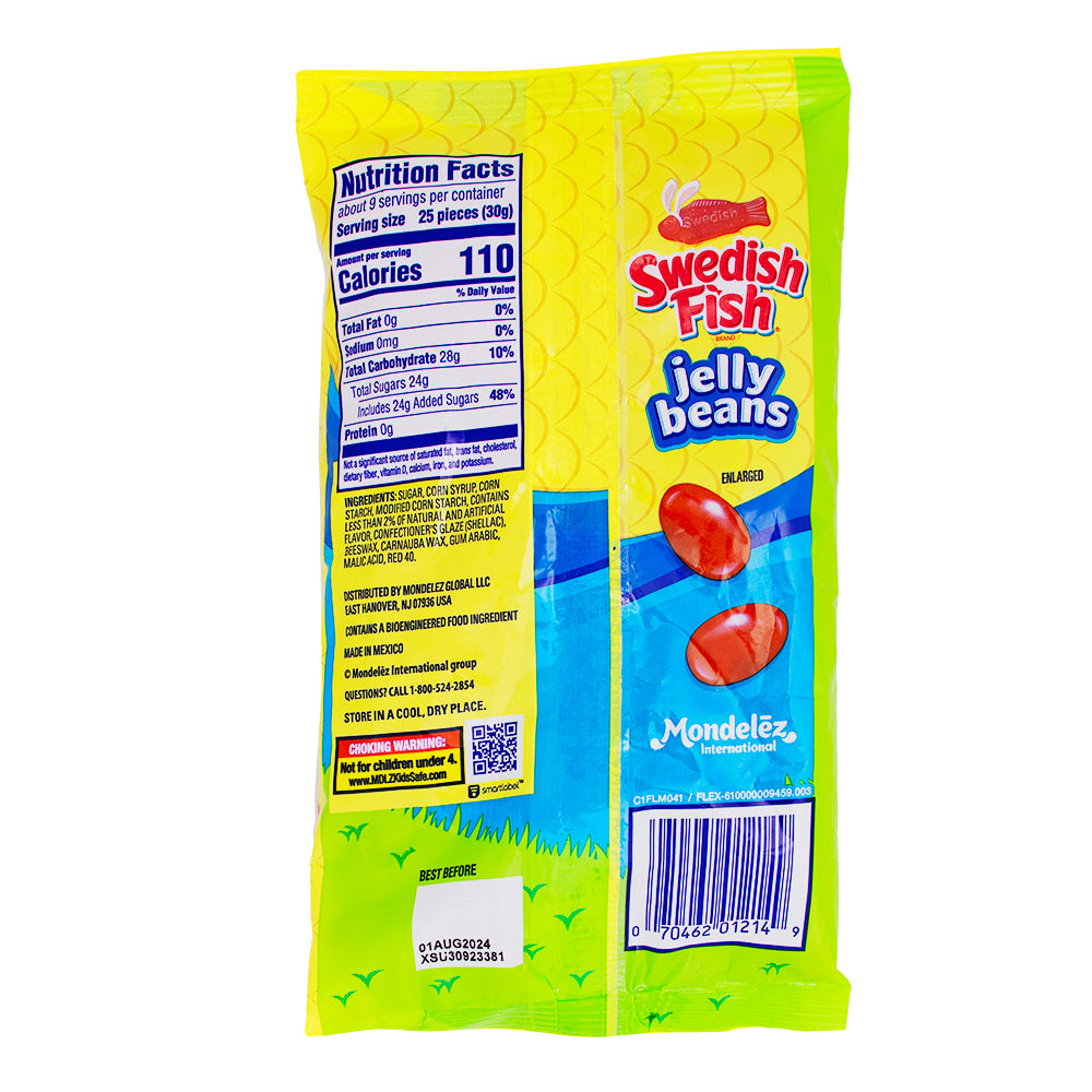 Swedish Fish Jelly Beans - 10oz Nutrition Facts Ingredients\