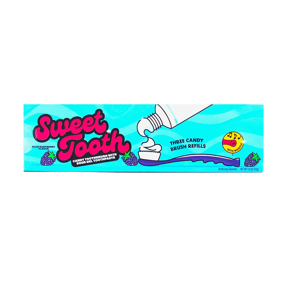 Sweet Tooth Candy Toothbrush with Sour Gel Toothpaste – Candy Funhouse US