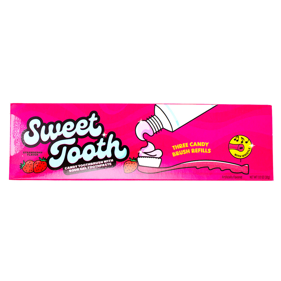 Sweet Tooth Candy Toothbrush with Sour Gel Toothpaste - 1.12oz