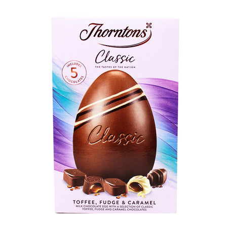 Thorntons Favourites Toffee, Fudge & Caramel Easter Egg (UK) - 150g