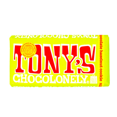 Tony's Chocolonely Milk Chocolate Hazelnut Bar - 180g
