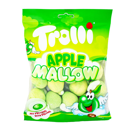 Trolli Apple Mallow Filled Marshmallows (Germany) - 150g - Trolli Candy