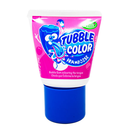 Lutti Tubble Blue Raspberry Squeeze Bubble Gum - 35g