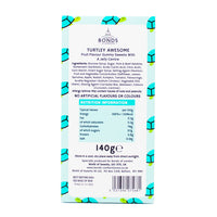 Bonds Turtley Awesome Jelly Filled Gummy Turtles (UK) - 140g - Gummy Candy - British CandyNutrition Facts Ingredients