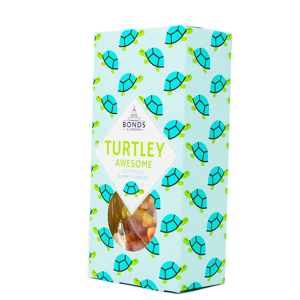 Bonds Turtley Awesome Jelly Filled Gummy Turtles (UK) - 140g - Gummy Candy - British Candy