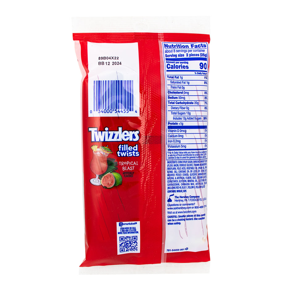 Twizzlers Tropical Blast Licorice Candy - 7oz