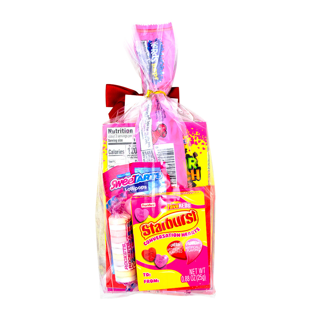 Valentine's Day Candy Gram Loot Bag Nutrition Facts Ingredients-Valentine's Day gifts-Valentine's Day candy