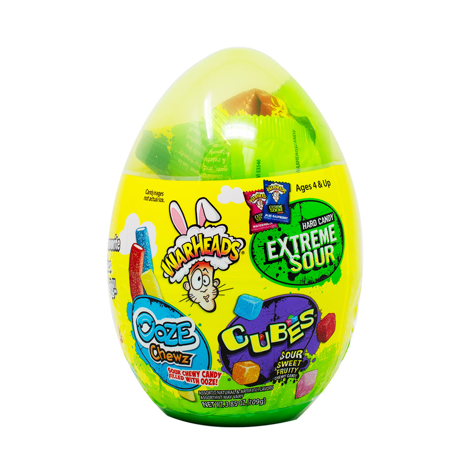 Warheads Easter Sour Scrambler Egg - 3.85oz