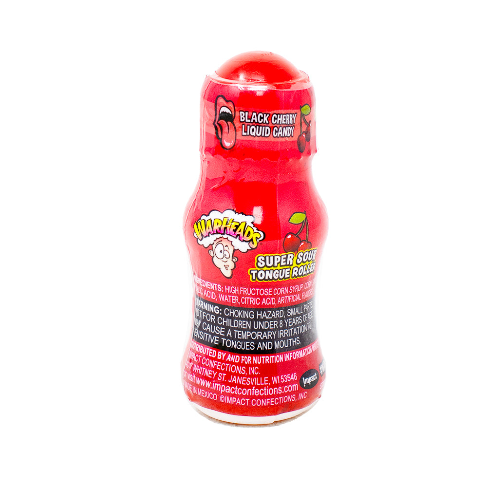 Warheads Super Sour Tongue Rollers - .85oz  Nutrition Facts Ingredients