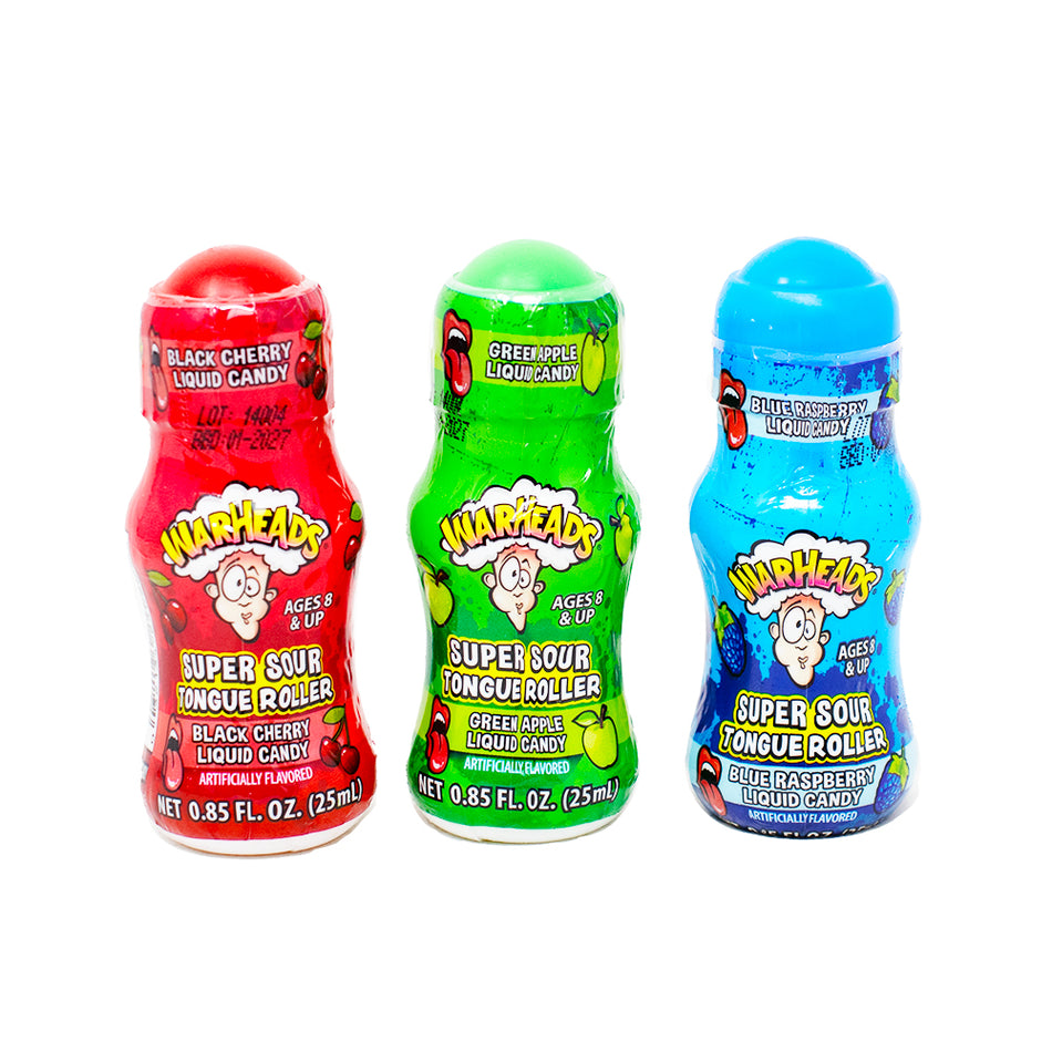Warheads Super Sour Tongue Rollers - .85oz
