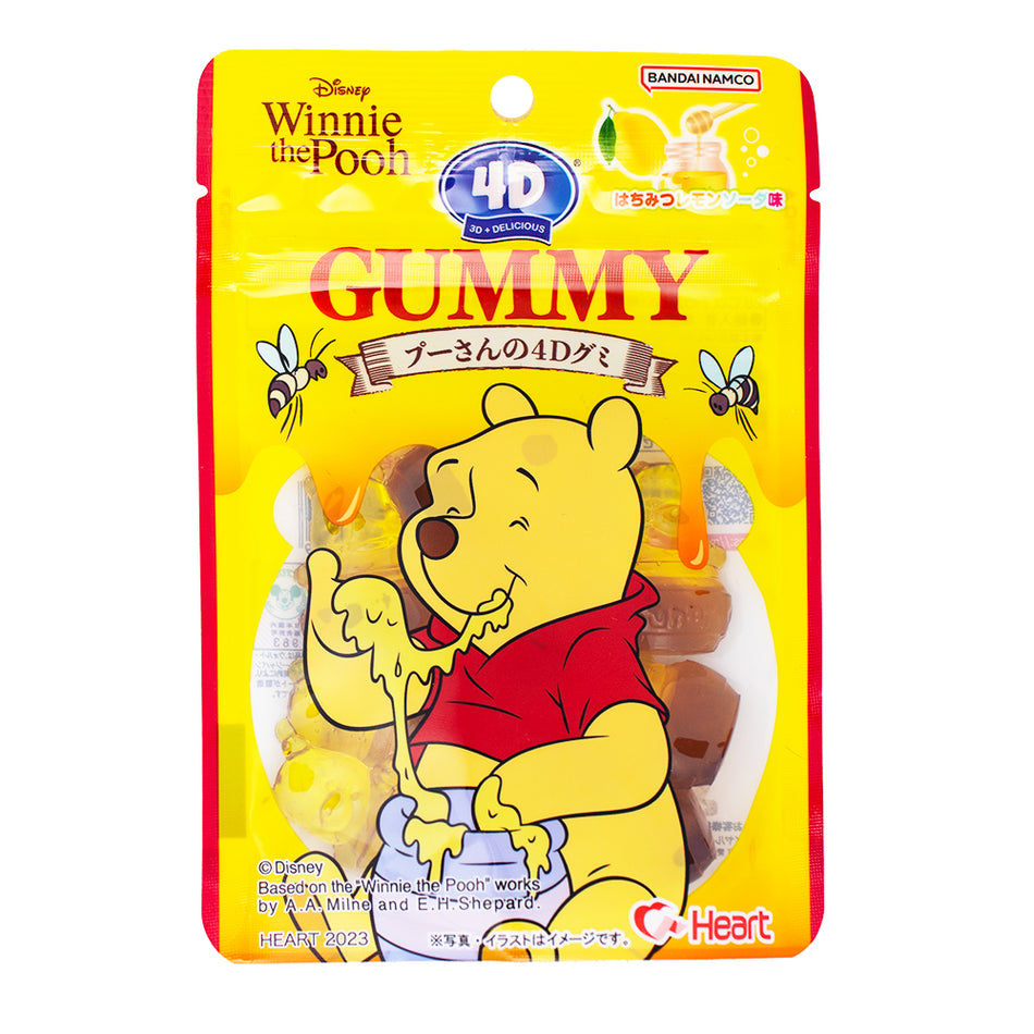 Winnie the Pooh 4D Gummies (Japan) - 72g Japanese Candy
