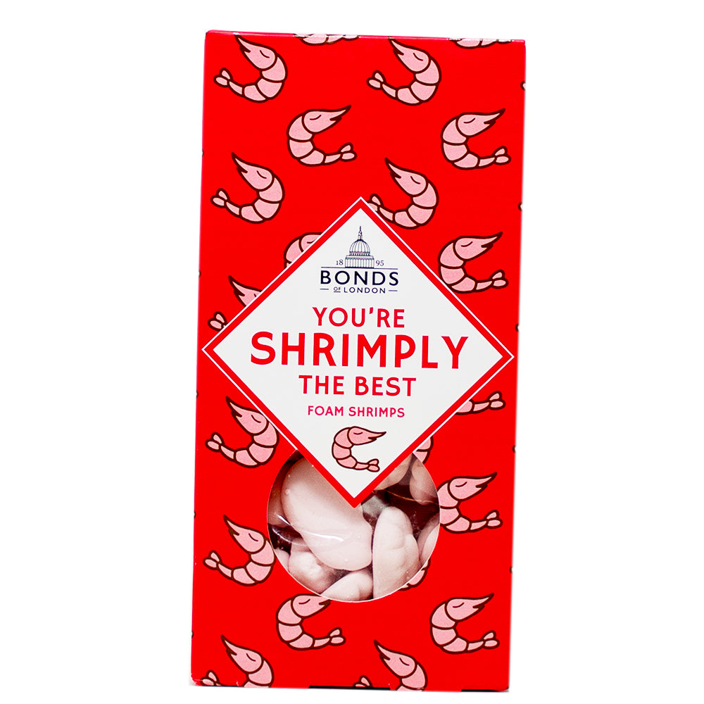 Bonds You're Shrimply the Best Foam Shrimps (UK) - 140g - British Candy