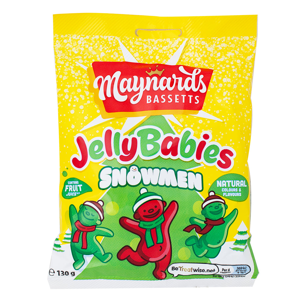 Maynard Bassetts Jelly Snowmen - 130g – Candy Funhouse US