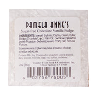 Pamela Anne's Sugar Free Fudge - 2oz Nutrition Facts Ingredients