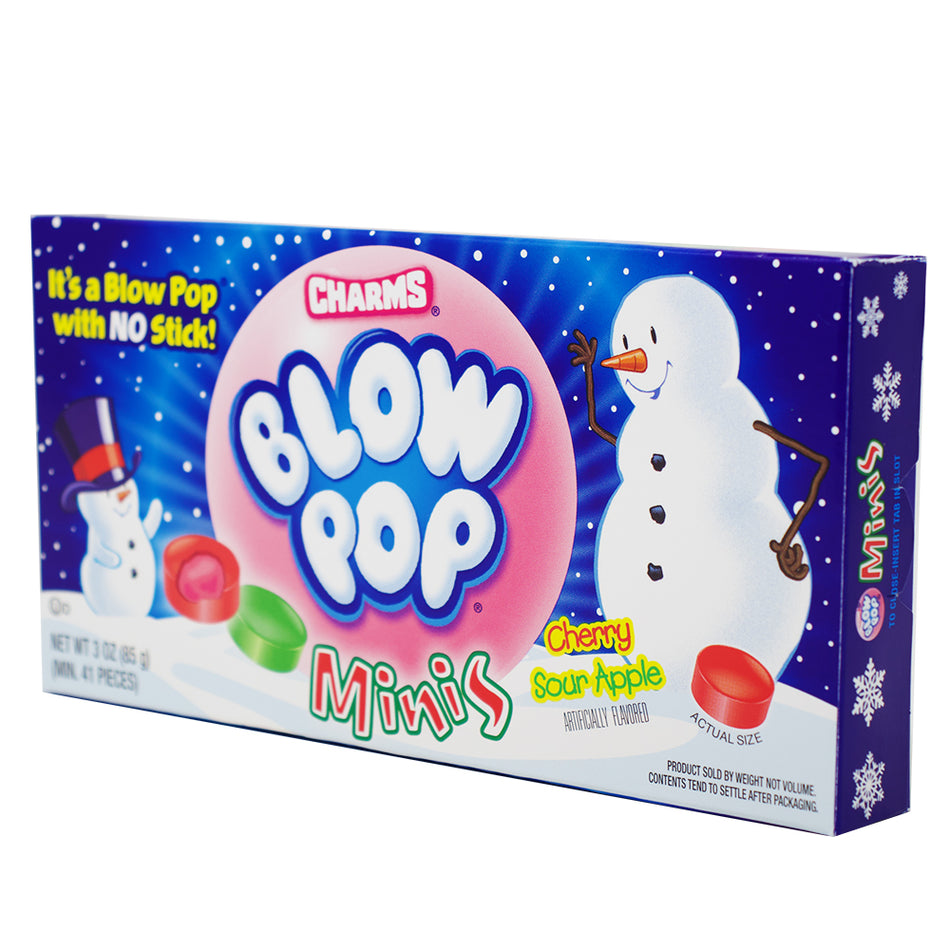 Charms Blow Pop Minis Christmas Theatre Pack - 3oz 