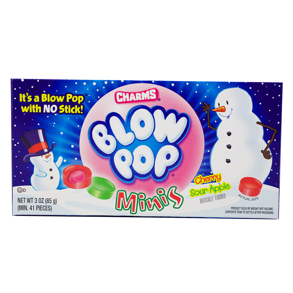 Charms Blow Pop Minis Christmas Theatre Pack - 3oz