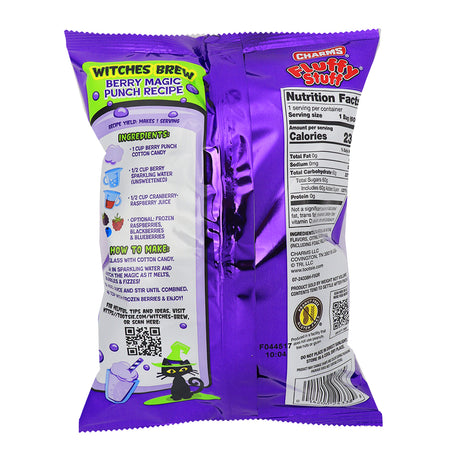 Charms Fluffy Stuff Witches Brew - 2.1oz   Nutrition Facts - Ingredients - Halloween candy