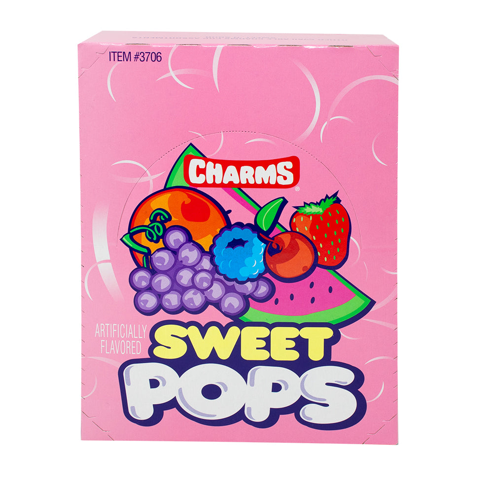 Charms Sweet Pops - 48 Lollipops