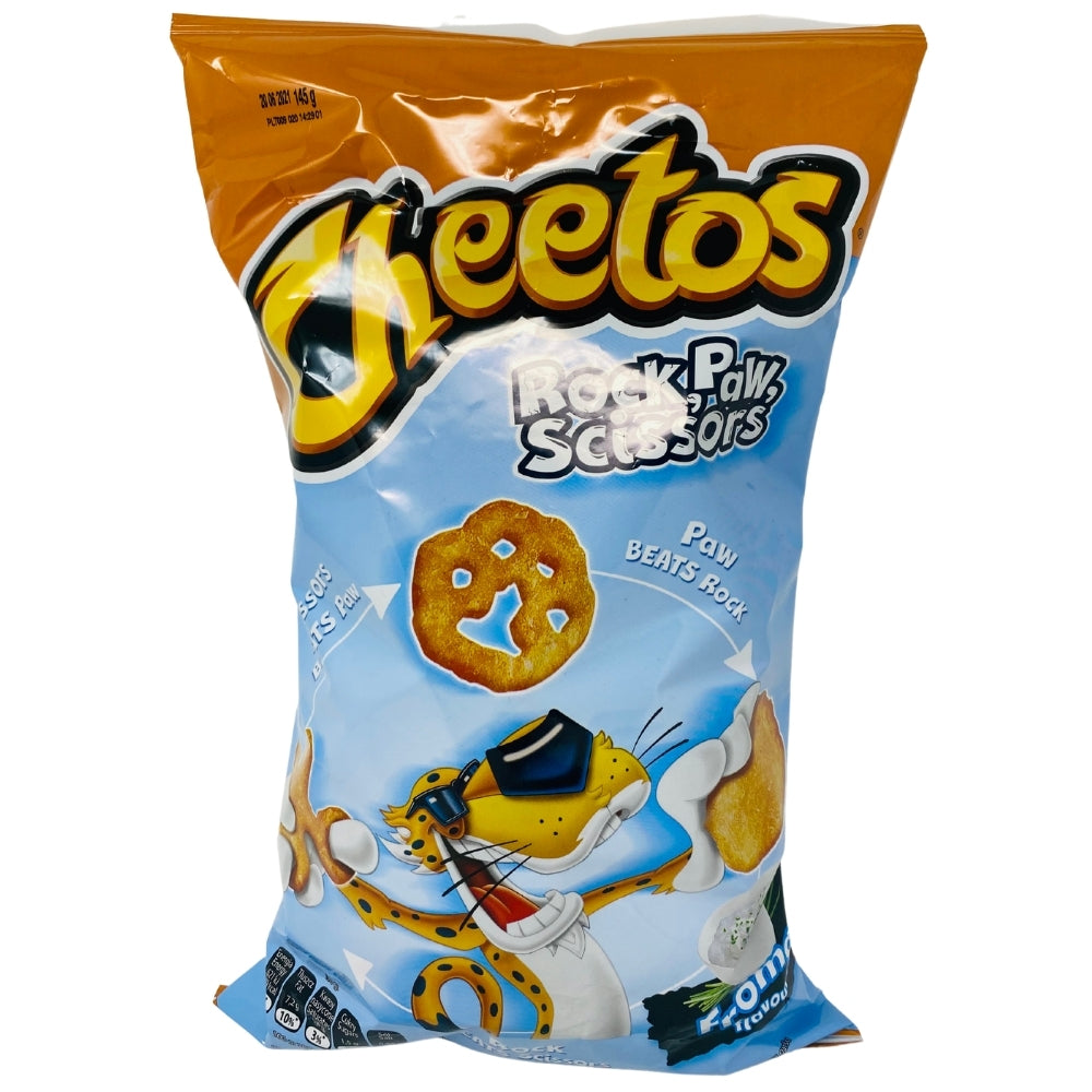 Cheetos Rock, Paw, Scissors Fromage - 145g - Hot Cheetos - Cheese Chips - Spicy chips