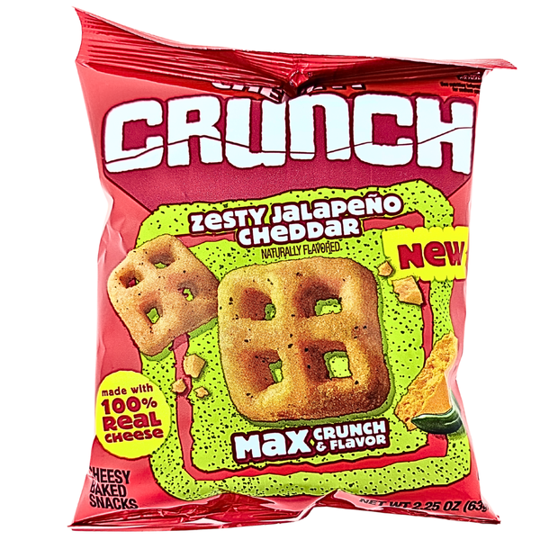 Cheez-It Crunch Zesty Jalapeno Cheddar - 2.25oz | Candy Funhouse US