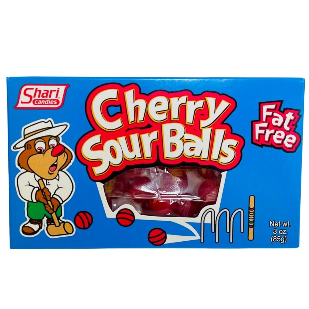 Cherry Sour Balls Theatre Pack - 3oz