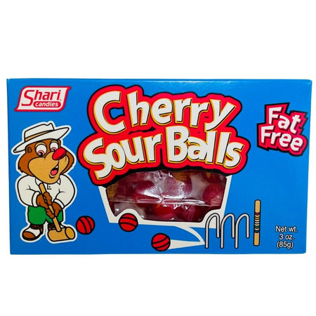 Cherry Sour Balls Theatre Pack - 3oz