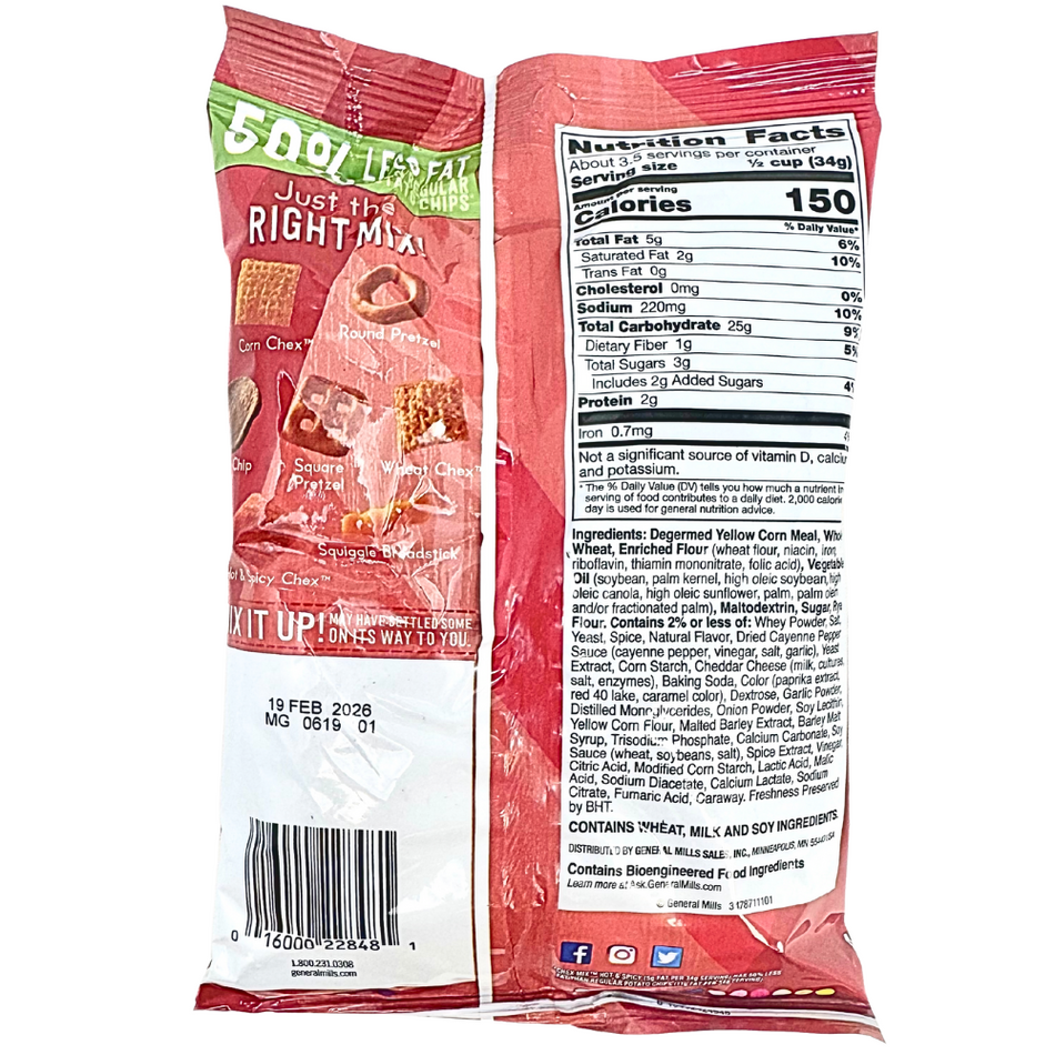 Chex Mix Hot & Spicy - 4.5oz