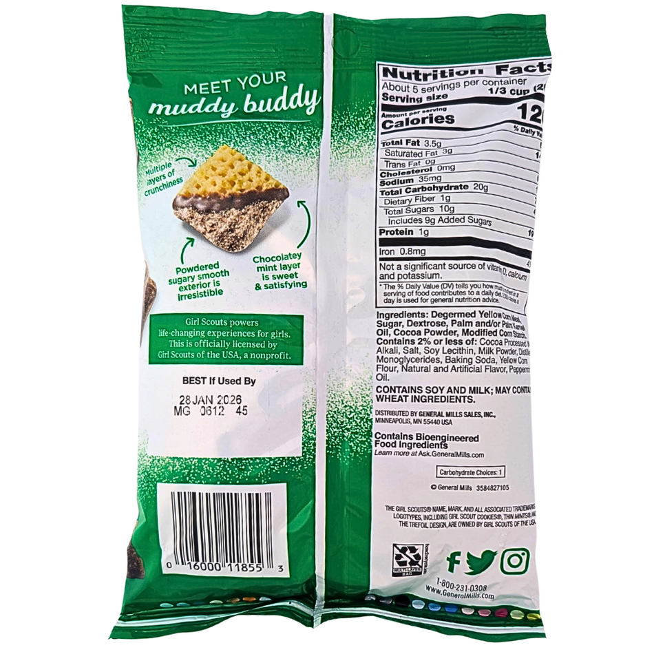 Chex Mix Muddy Buddies Girl Scouts Thin Mints - 4.5oz