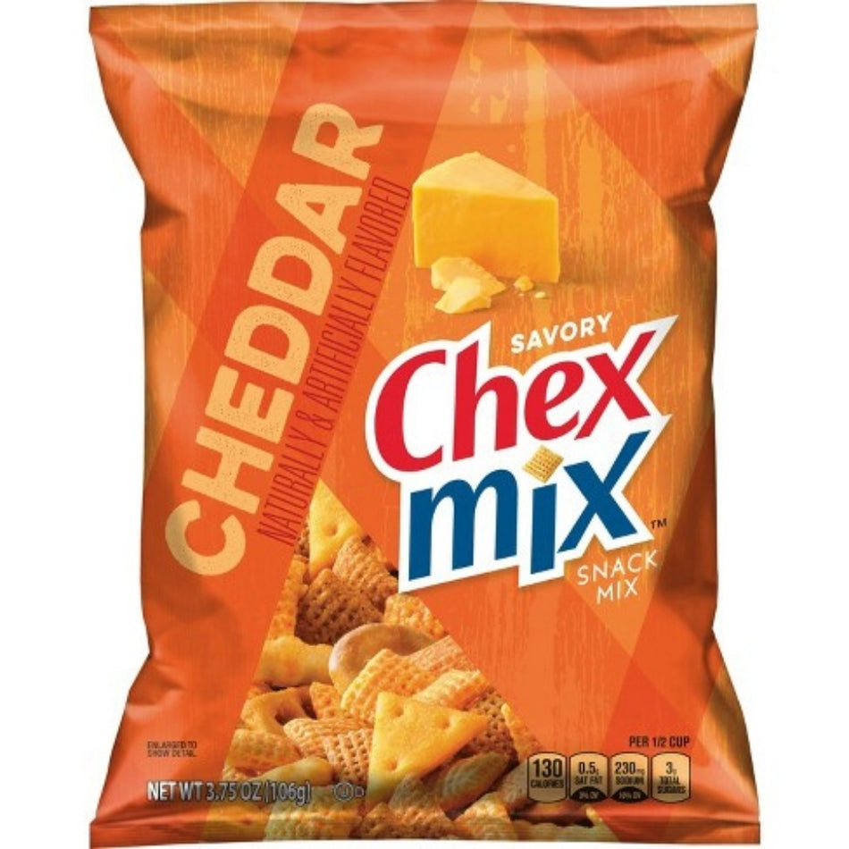 Chex Mix Cheddar Savory Snack Mix - 3.75oz-cheese chips-Chex mix flavors-Cheddar chips