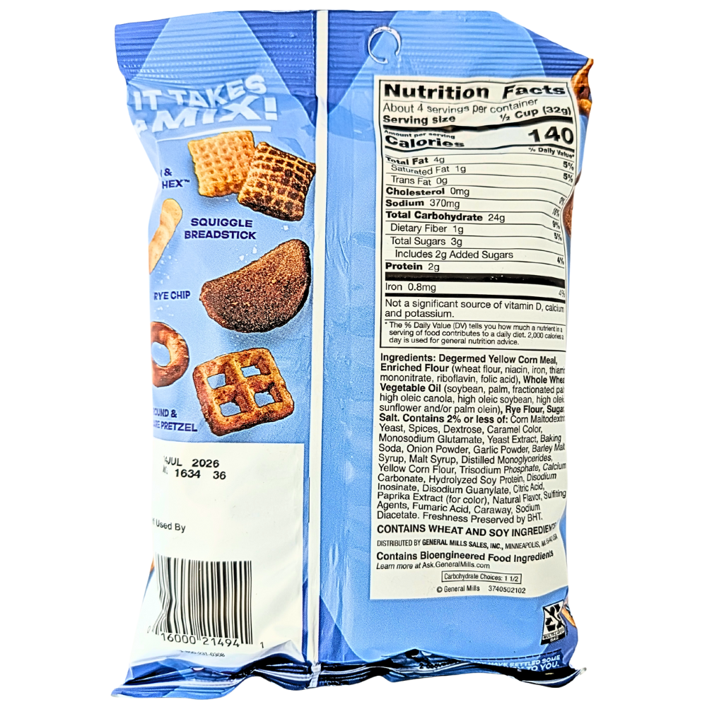 Chex Mix Traditional Snack Mix - 4.5oz