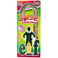 Christmas Elf Maple Syrup Jumbo Candy Cane - 50g