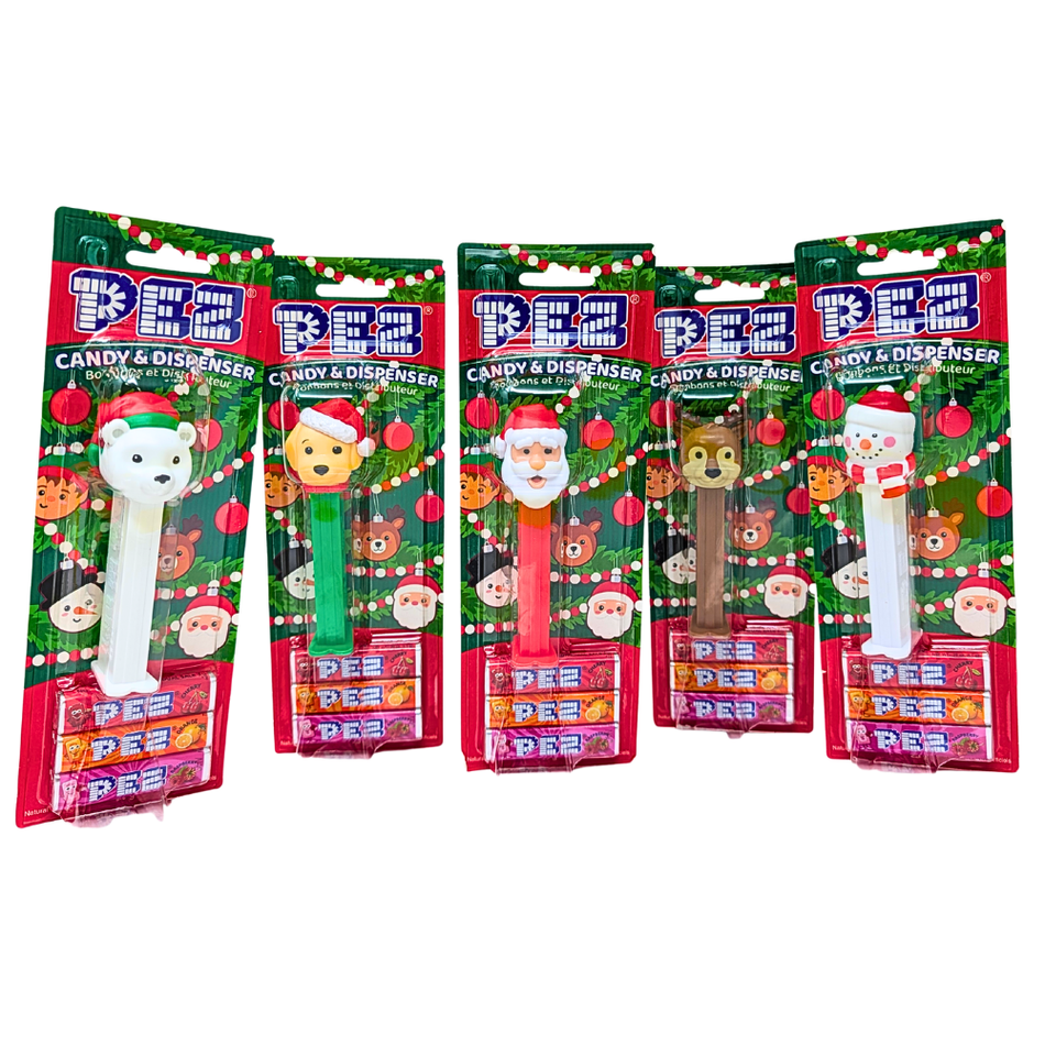 Christmas PEZ Blister Characters - 25g