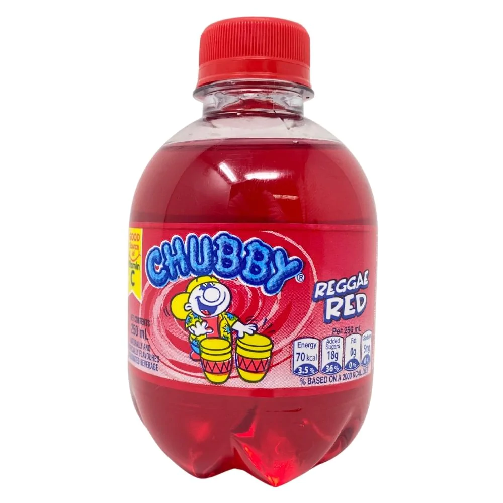 Chubby Reggae Red Soda - 250mL