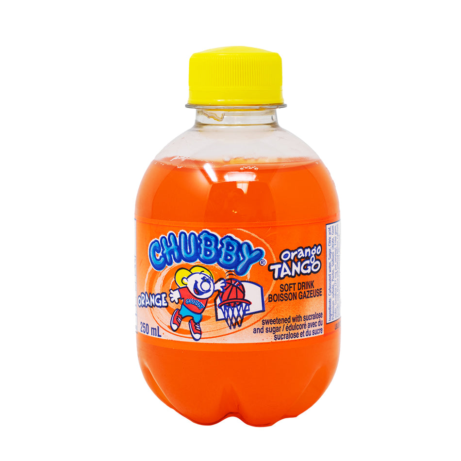 Chubby Orange Tango Soda - 250mL
