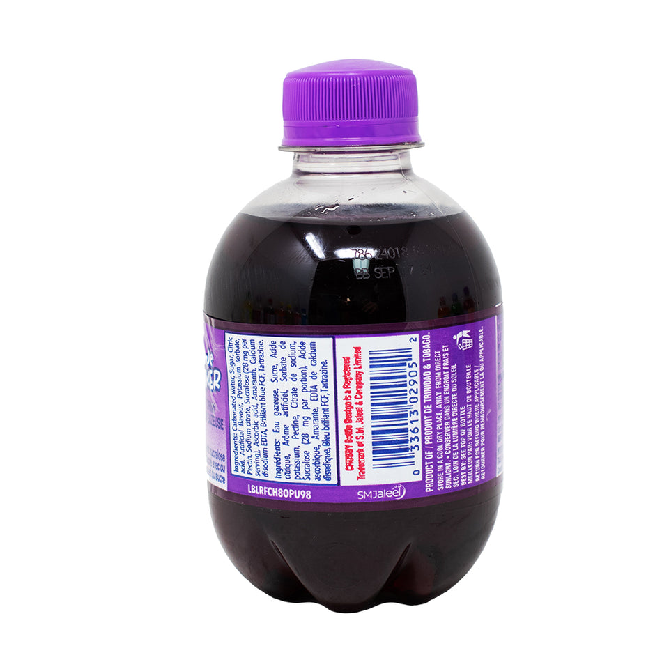 Chubby Purple Power Grape Soda - 250mL  Nutrition Facts Ingredients