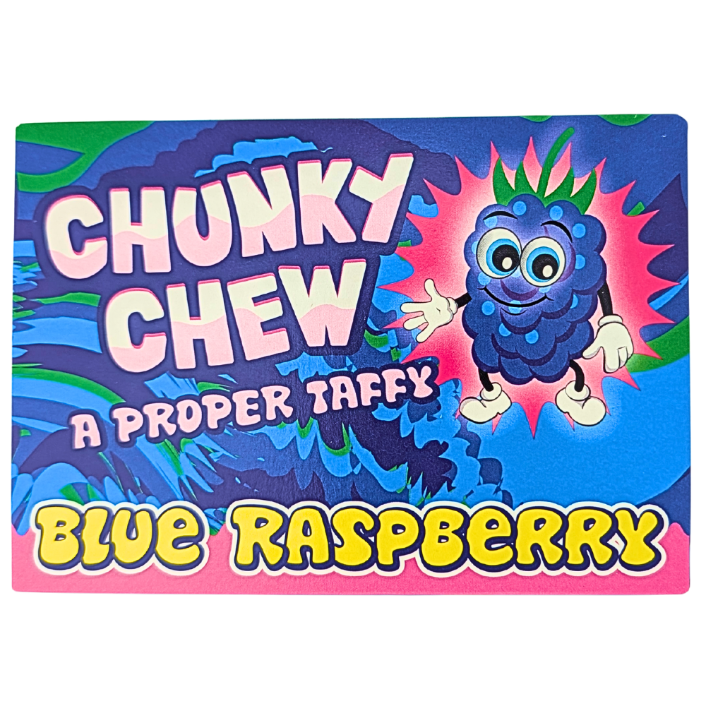 Chunky Chew Blue Raspberry (UK) - 100g