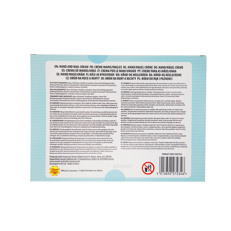 Chupa Chups Hand Cream 3 Pack - 150mL  Nutrition Facts Ingredients
