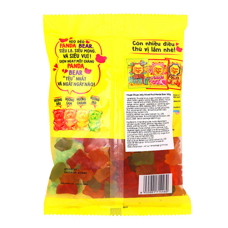 Chupa Chups Panda Bears (Vietnam) - 160g  Nutrition Facts Ingredients
