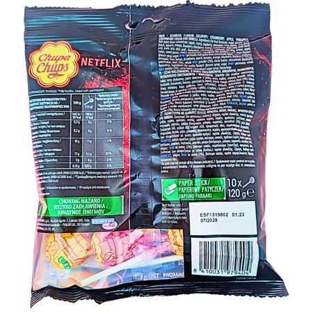 Chupa Chups Stranger Things 5 Flavours - 120g