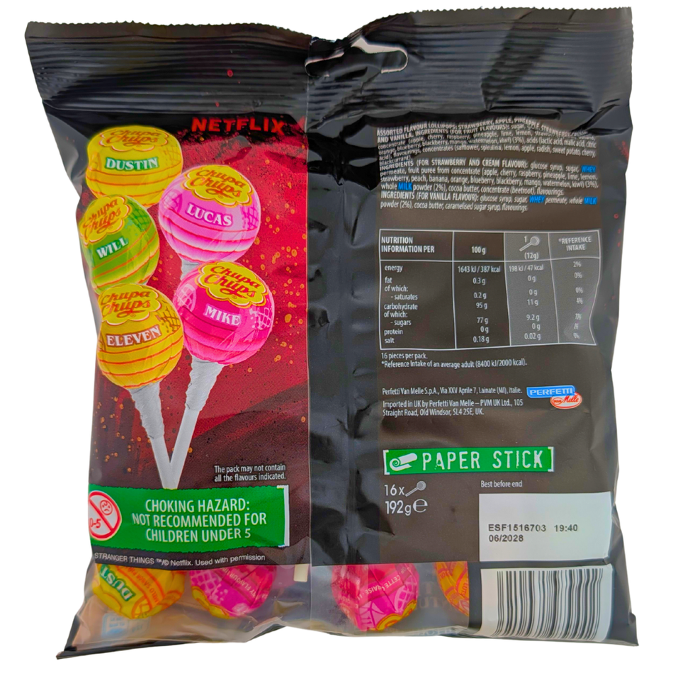 Chupa Chups Stranger Things 5 Flavours - 192g