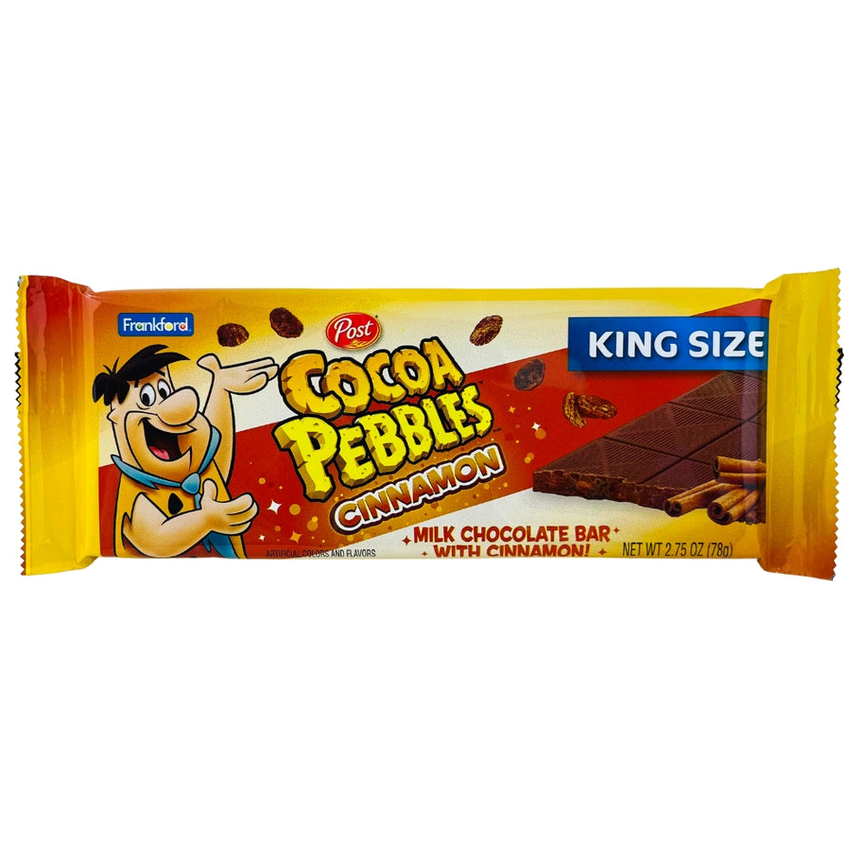 Cocoa Pebbles King Size Cinnamon Bar - 2.75oz-Chocolate Bar - Cocoa Pebbles - Cereal Bar